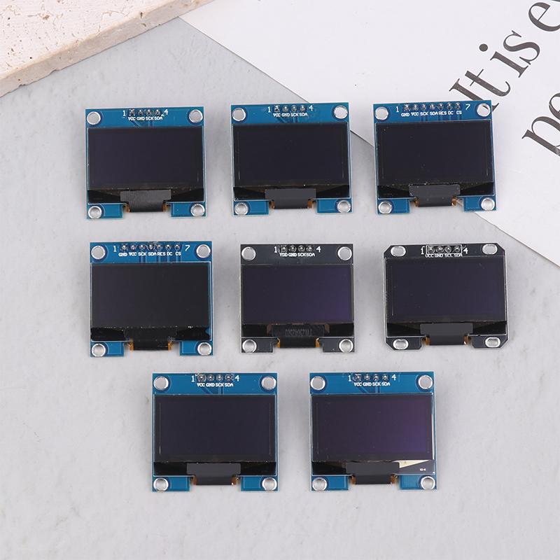 1 Stück 1,3 Zoll OLED-Modul Spi/Iic Kommunikation Weiß/Blau Farbe 128x64 1,3 Zoll OLED LCD LED-Display-Modul 1,3" OLED-Modul