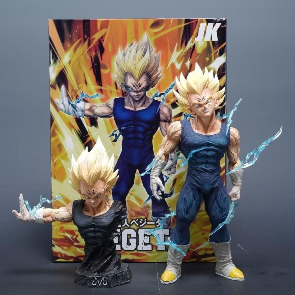 LK Studio Dragon BallZ Demon Vegeta Wukong SSj3 10.62Inch/27cm Can Move Double-headed PVC Favorite Battle Figure hot toys Gifts