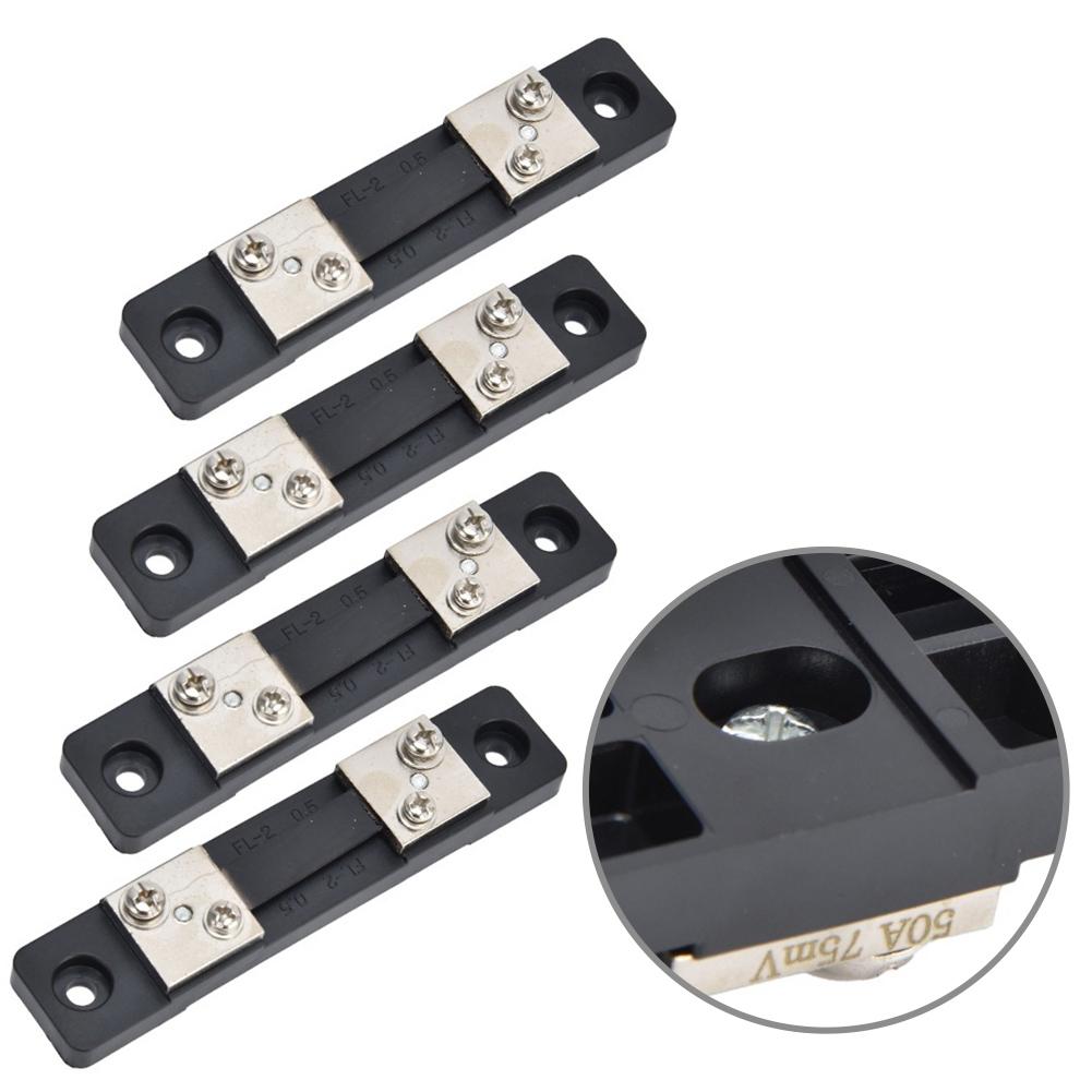 FL-2 50A Measuring Ammeter Shunt Resistor Tool Kit Accessories Replacement Parts For Current Measurement