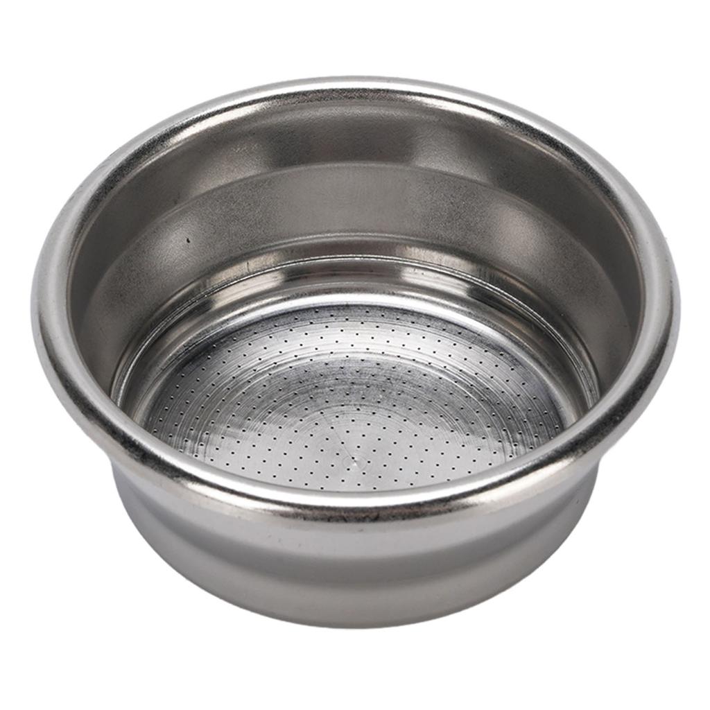 Cestello Portafiltro da 54mm Sostitutivo con Schermo Puck in Acciaio Inossidabile Filtri di Carta Rotondi per Caffè Caffè