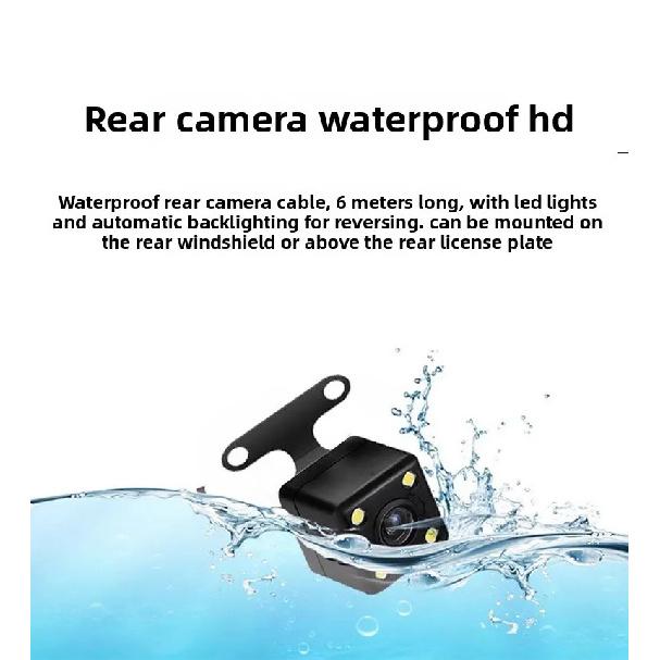 HONG TONG New WIFI Dual Lens Driving Recorder with Reverse Image Supporting High-definition 1080P Infrared Night Vision