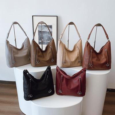 Sac à main bandoulière pour femme grande capacité mode rétro hiver 2025