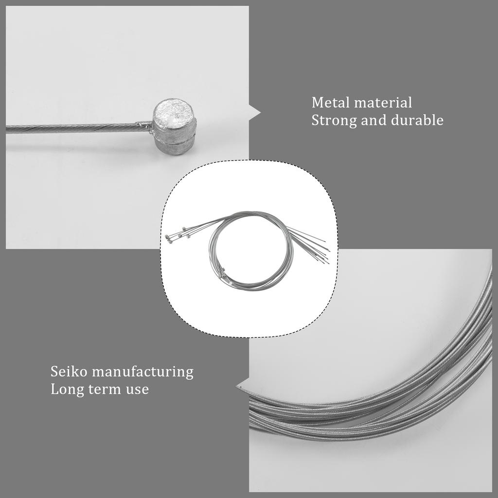10Pcs 1.75M Bicycle Bike Cycling MTB Brake Inner Wire Cable