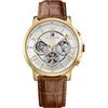 Historical Collection Silver Dial Brown Leather Men's Quartz Watch TH1791291