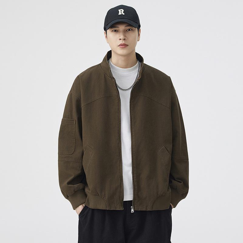 Men's Coat 2025 New Jacket Jacket Jacket Fashion Trend Loose Casual Windproof