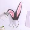 Cute Cartoon Plush Headband & Hair Clip for Face Washing and Masks - Fun Hair Accessory for Kids & Women