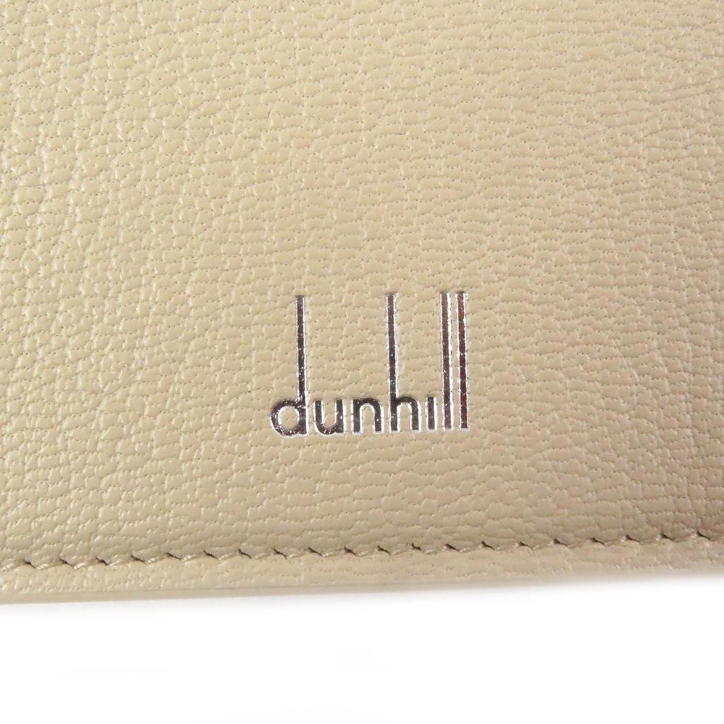 Pristine Dunhill Bifold Wallet Duke Billfold light beige leather mens Used