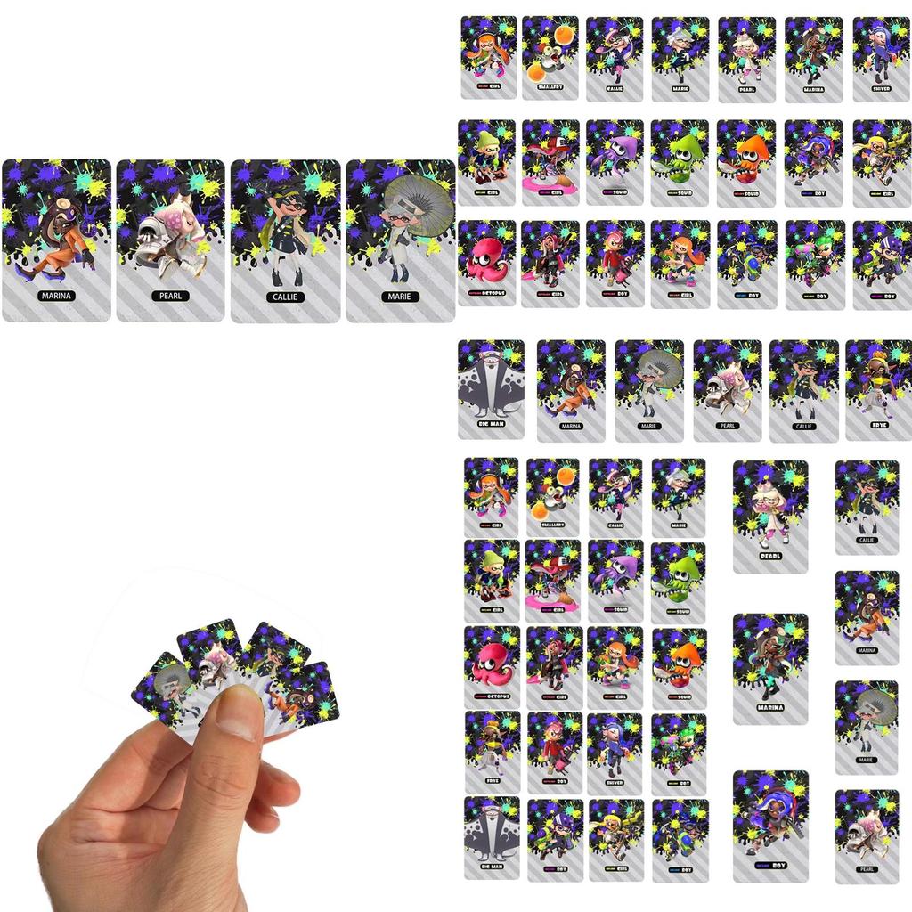 23 Sztuki Pełny Zestaw Splatoon3 Amiibo Switch Gra Rekwizyty Karta Połączenia Ncf Indukcja Dla Fanów Nintendo Switch
