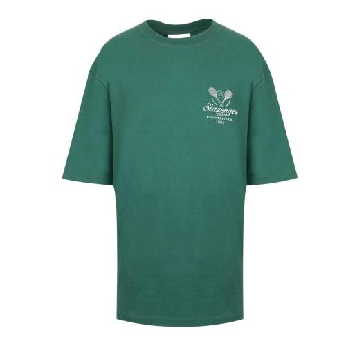 Slazenger Womens/Ladies Embroidered Oversized Tennis T-Shirt