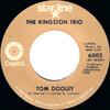 7inch Record KINGSTON TRIO  Tom Dooley  M.T.A. 6002 Starline Capit US Rock Used
