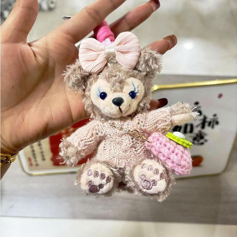 Adorable Plush Bear Keychain Cute Soft Toy For Girls Available In Various Colors
