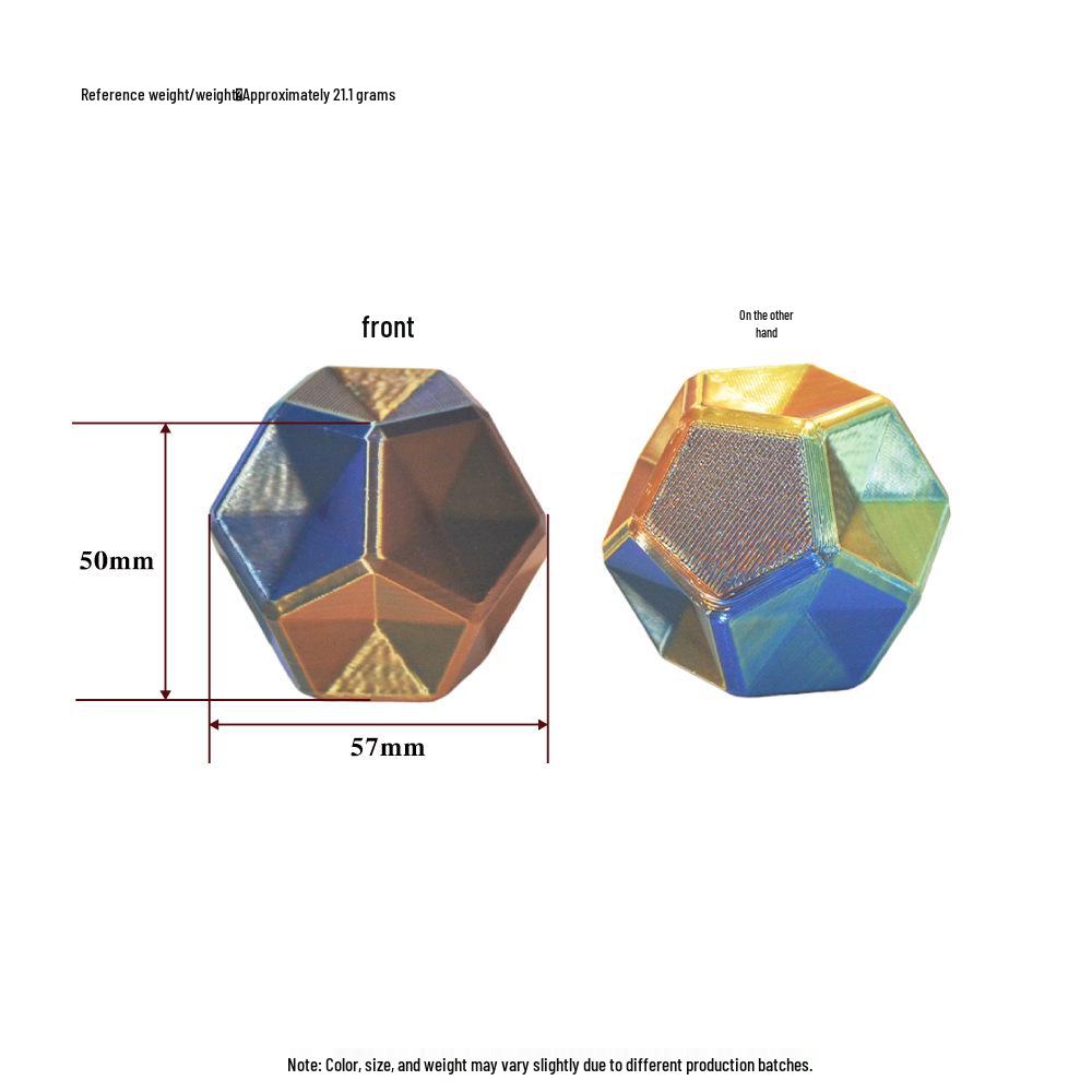LINK CNC 3D Silk PLA Polyhedron Cube