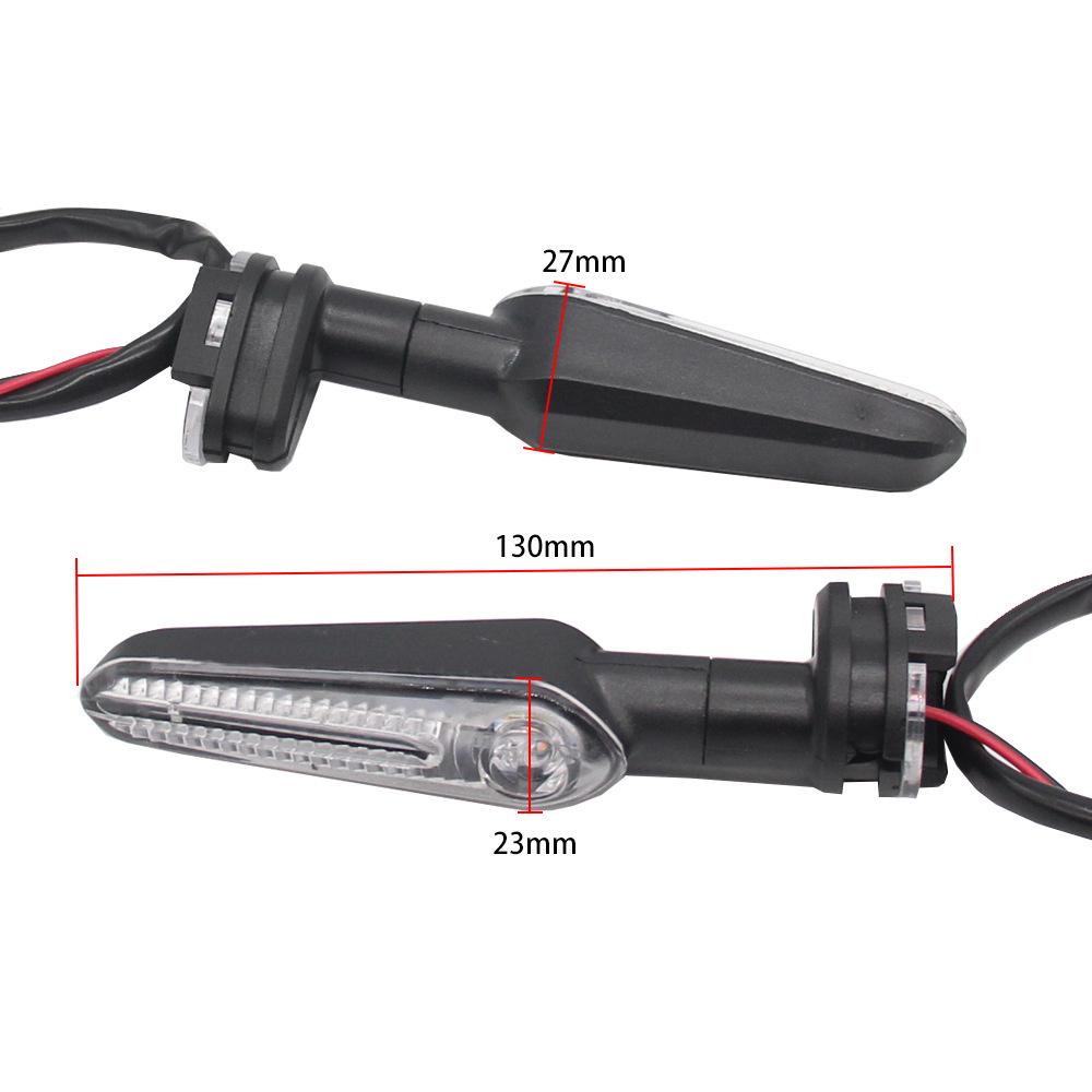 2Pcs LED Turn Signal Light For YAMAHA MT07 Tracer 700 XJ6 FZ6 MT09 R15 MT-10/SP