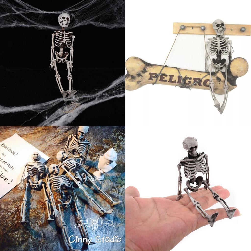 Mini Skeleton 15cm Realistic Decoration For Halloween Parties And Haunted Houses