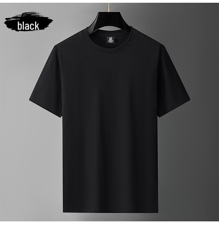 Herren Locker Baumwolle Kurzarm Sommer T-Shirt