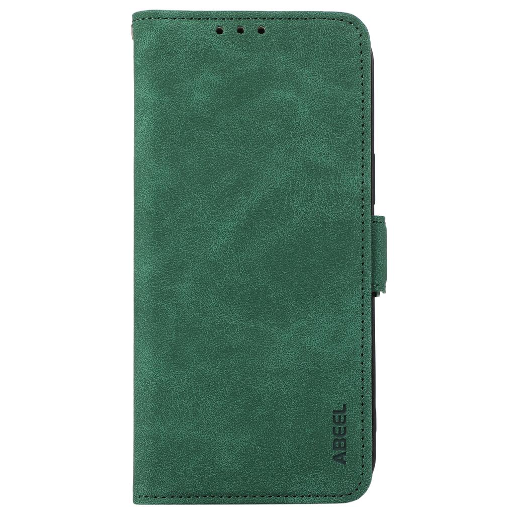 ABEEL For Xiaomi Redmi Turbo 4 5G/Poco X7 Pro 5G Case PU Leather Folio Stand View RFID Blocking Phone Cover