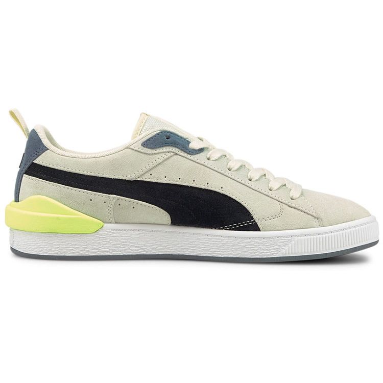 Puma Suede Bloc Ivory Glow Unisex Sneakers Cream Black 381183-01