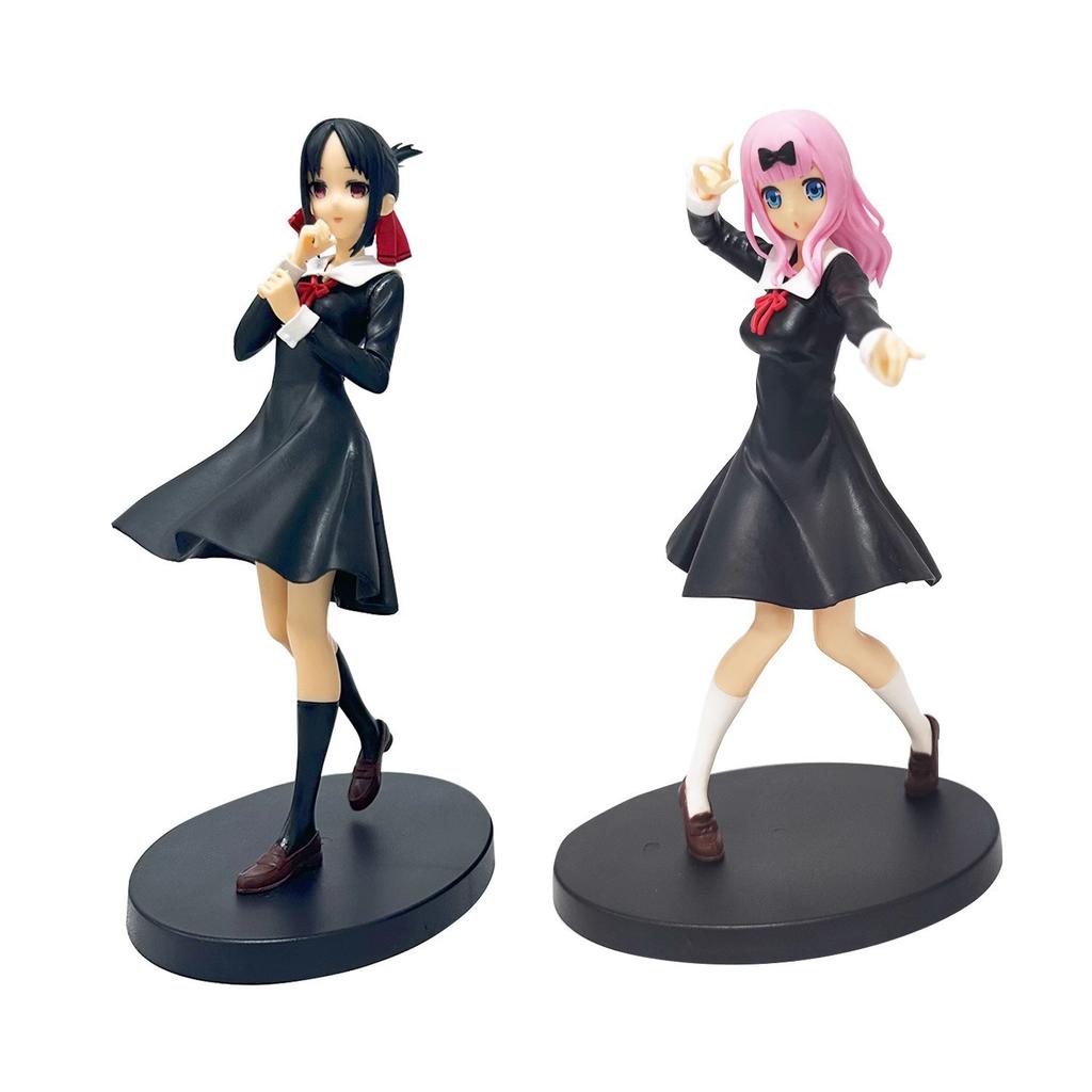 Anime Game Figure Kaguya-sama Love Is War Fujiwara Chika Rabbit Figure Kawaii Girl Model Doll Collection Decoration Birthday Gif