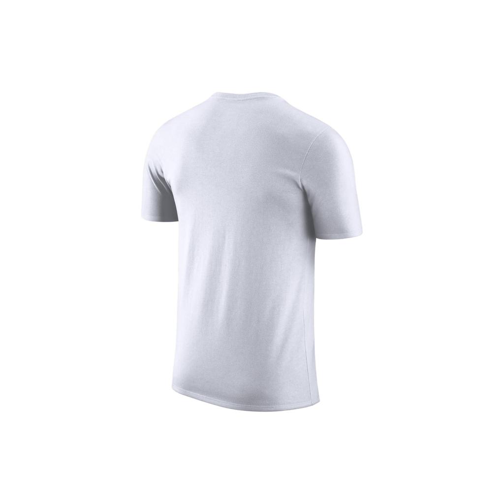 Nike Letter Print Crew Neck Casual Short Sleeve T-Shirt Men Tops White HQ2113-100
