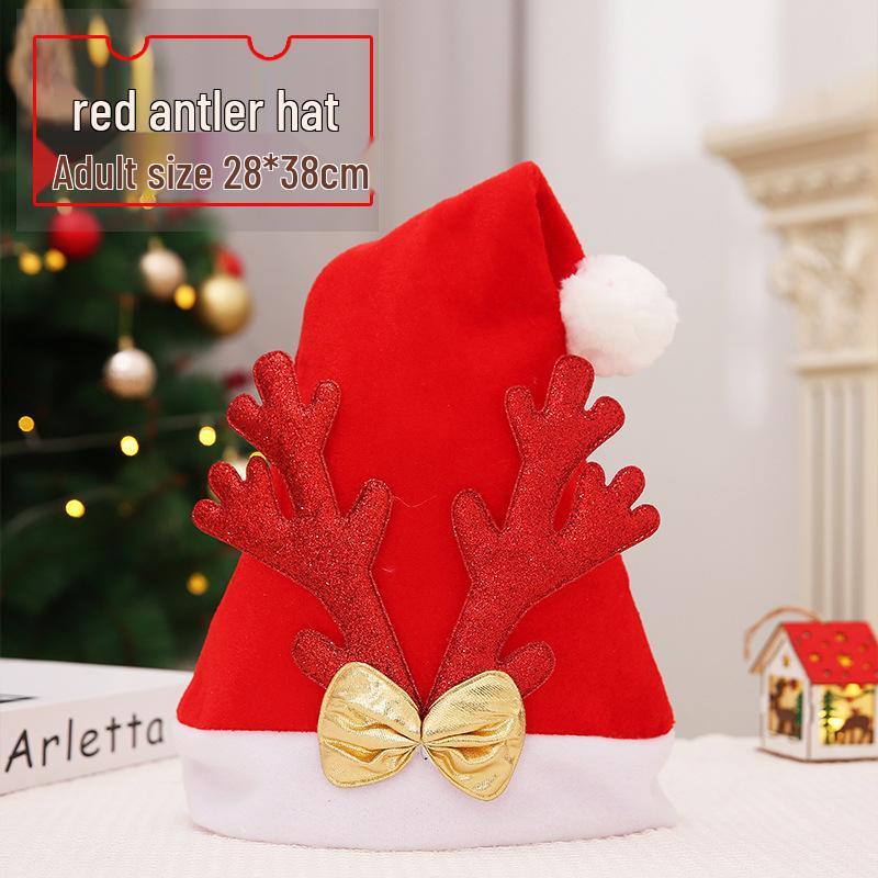 2025 Luminous Christmas Hat: Snowman & Reindeer Design for Kids & Adults