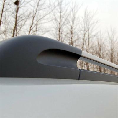 Für 04-08 Hyundai Tucson ABS 4x Gepäckträger Dachende Schienenabdeckung