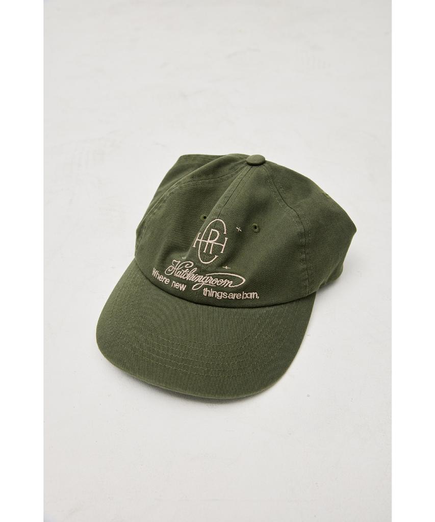 Haechinglum Logo Cap Washed Khaki