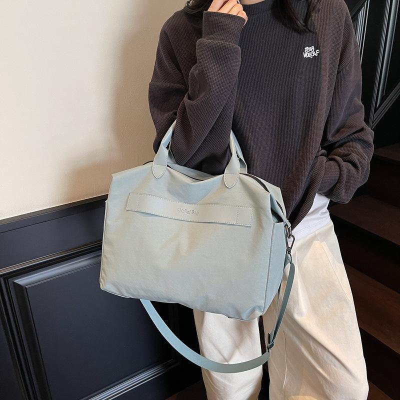 One-shoulder Crossbody Travel Bag Women's Large Capacity Yoga Gym Bag Men's Wet Dry and Separate Lightweight Carry Short-distance Duffle Bag