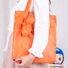 Foldable Nylon Shopping Bag with Little Bear Design