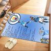 Manchester City Floor Rug Office Rug Suitable For Decorate Room Entryway Bedrooms Dining Room Antislip Carpet Decorate Offices Birthdaychristmas Gift