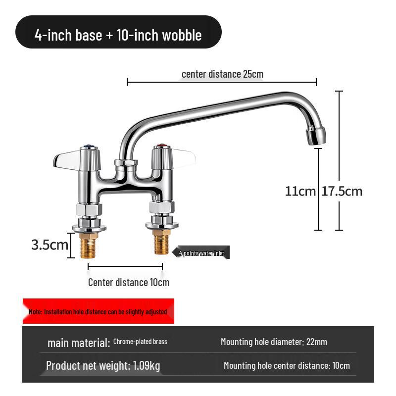 Commercial Kitchen Mixer Faucet