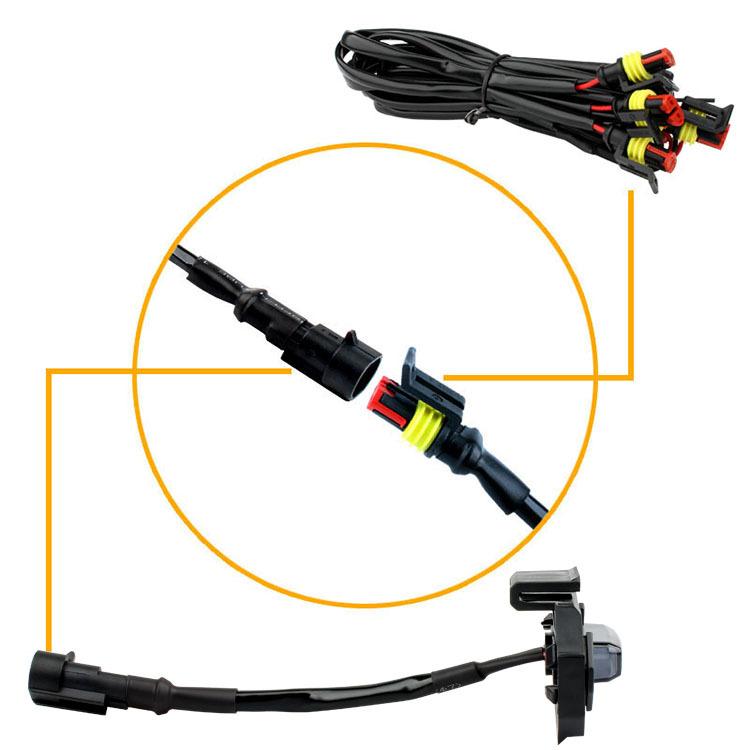 4 in1 Grille Lights For Toyota Tacoma 2020 2021 Car LED Strobe Light Warning Daytime Running Lamp For Tacoma DRL Amber Lights