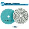 Three-Step Polishing Disc for Marble, Granite & Quartz Stone Grinding