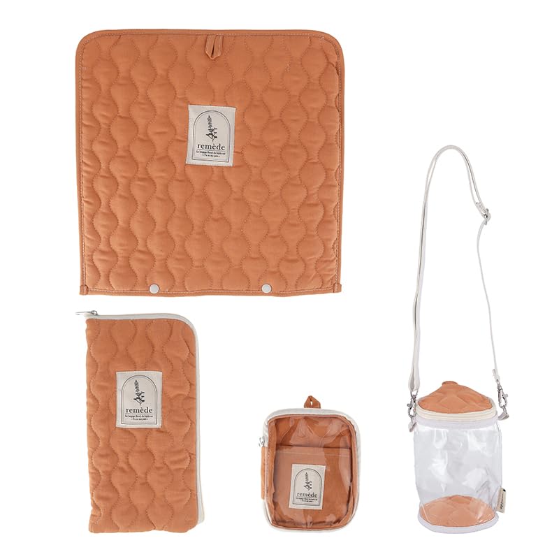 

Fuji Boeki Oshikatsu Чехол для веера Акриловая подставка Чехол для лайтстика Плюшевая сумка Оранжевый 39349 Набор из 4 штук + + +