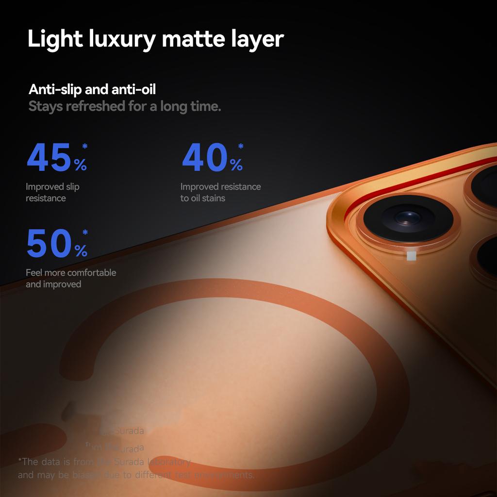 SULADA Für iPhone 17 Pro Max Hülle Kompatibel mit MagSafe PC+TPU Handyhülle