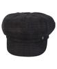 Yunibeosyeolkemiseuteuli Glencheck Logo Black Newsboy Cap
