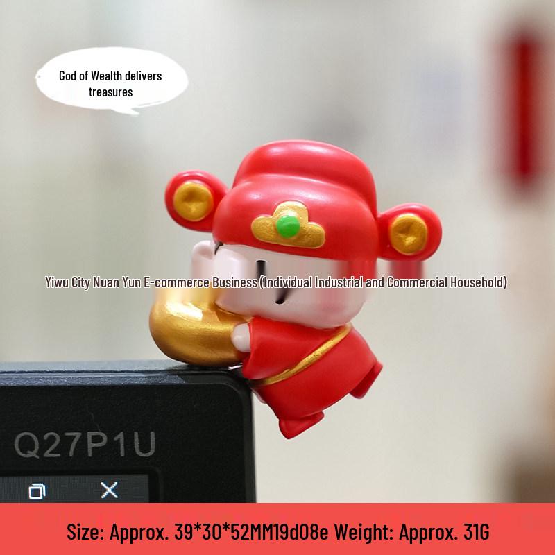 Work is Tiring - Duck Desk Sculpture for Car Console or Office Mood Booster