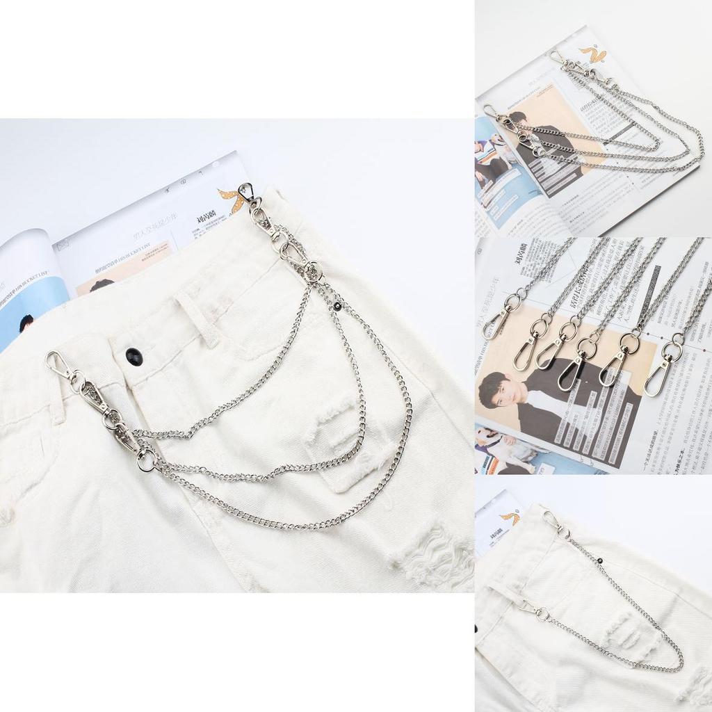 Metal Hip Hop Waist Chain Unisex Jewelry For Casual Spring Daily Wear