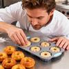 Ice Mold Silicone Molds 6 Cavity Baking Mould Tray DIY Baking Tool For Chocolate Cake Dessert Donut/Cyclone/Pumpkin Baking Pan