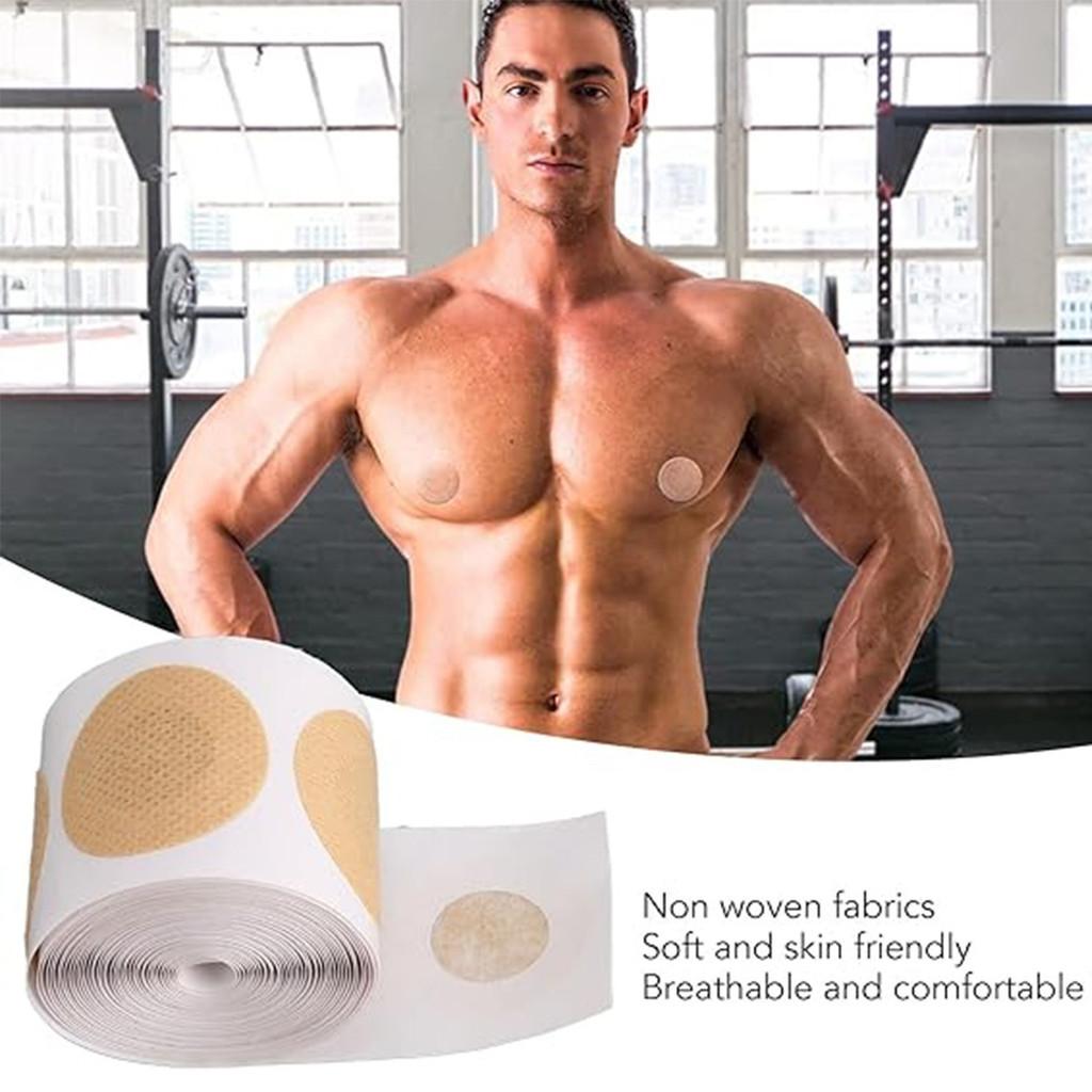 Mens Breast Nipple Covers Pack 50 Pairs Selfadhesive Breathable Invisible For Sports