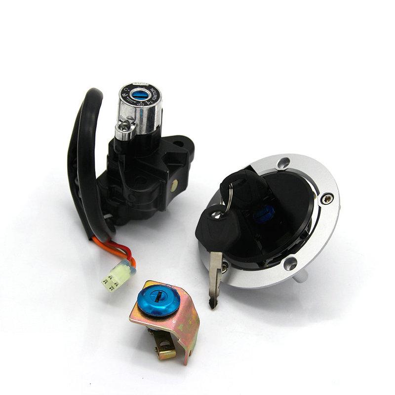 Motorcycle Ignition Key Switch Fuel Gas Cap Seat Lock Kit For Suzuki SV650 SV650A ABS SV650SF SV650S OEM:37000-16891 37000-16890