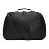Nike Run Polyester Travel Gym Bag Unisex Bags Black White Gold CN0211-072
