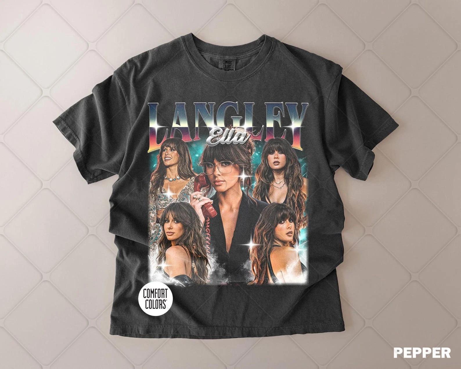 Vintage Ella Langley Shirt, Retro Graphic Tee, Ella Langley Fan Gift, Concert Me XL