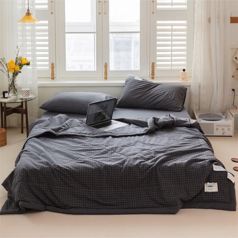 Washed Cotton Polyester Summer Quilt