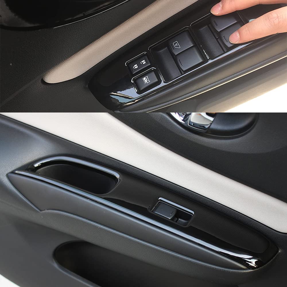 Compatible with E12 interior window switch panel cover garnish OEM compatible custom parts interior panel window door switch (late model) e-power (4