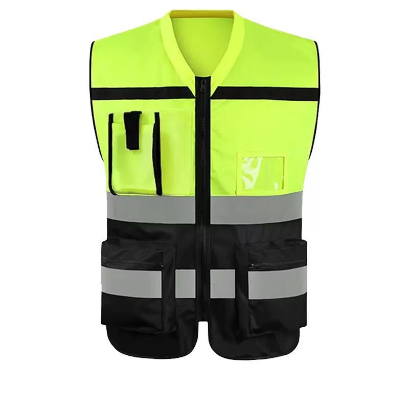 Brangdy Reflective Safety Vest with Pockets