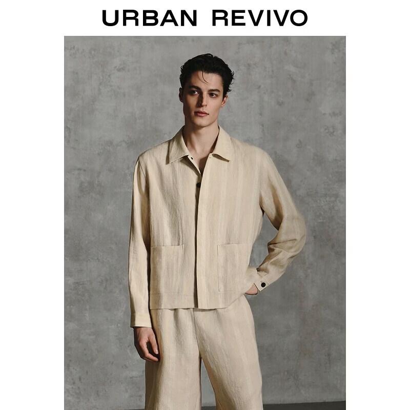 UR Urban Series Men s Striped Linen Jacket XL