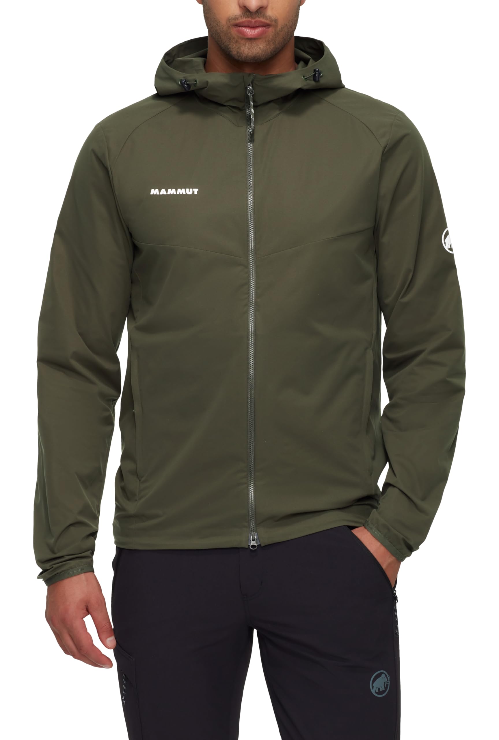 

Куртка с капюшоном Mammut Granite SO AF Темно-болотный, Азиатский крой, Мужская 1011-0032,