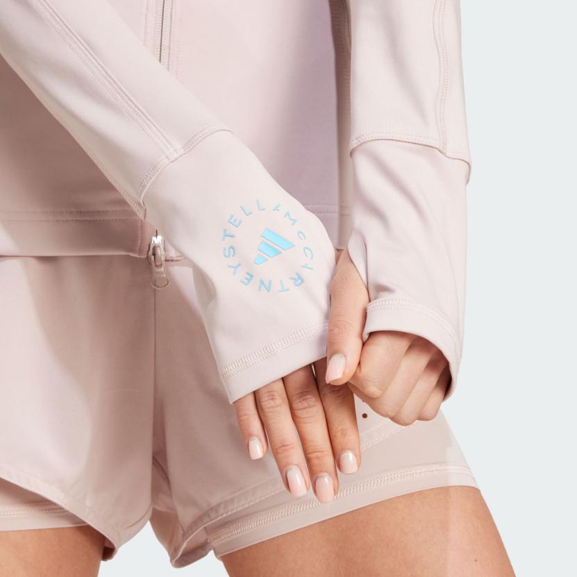 Adidas X Stella McCartney Truepurpose Training Jacket With Stand Collar And Solid Logo Women Jackets Magenta IT8233