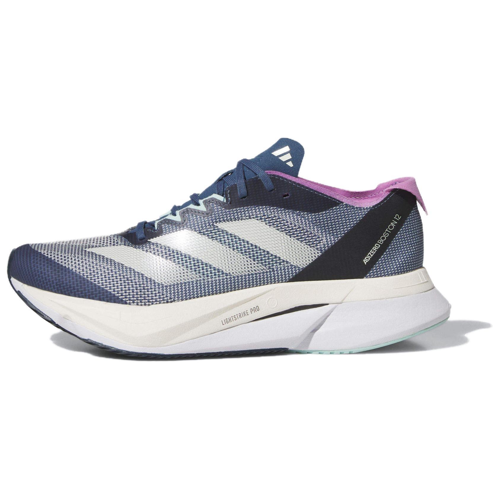 (WMNS) adidas Adizero Boston 12  Preloved Ink Zero Metalic Aurora Ink  Women s IF9219 EU 37⅓