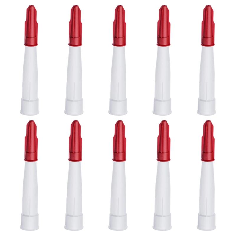 Construction Silicone Sealant Nozzle Tips With Threaded Bases Universal Compatibility for Sealant Tubes Long Last